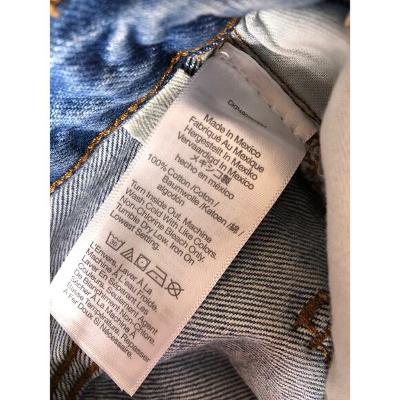 Madewell Curvy Low-Slung Baggy Jeans High Rise Wide Leg Hamburg Wash NWT 28 - Picture 7 of 9